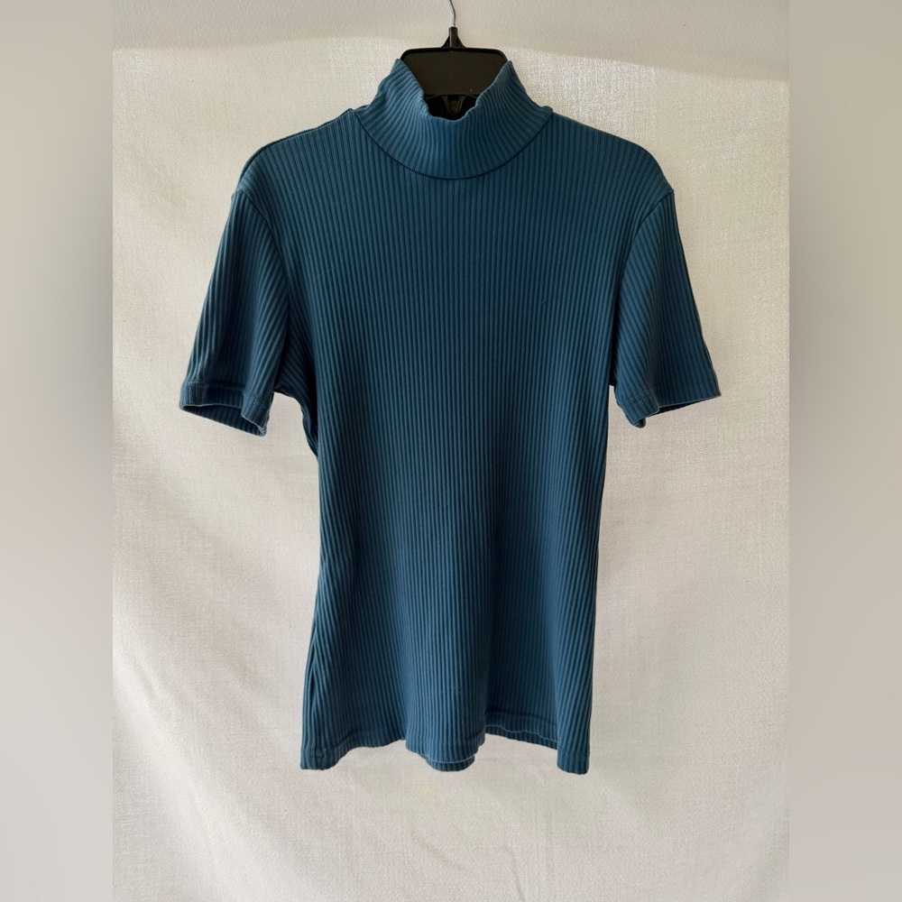 NWoT Teal Gap Mock Turtleneck Medium